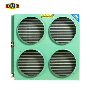 XMK Air Cooler Condenser Copper Coil 12 HP Refrigeration Condensing Spare Part Condenser Support