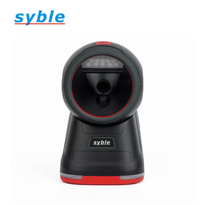 Lector de código de barras con cable 1D 2D, escáner de código de barras de mesa QR Usb automático, 1 unidad - Product Image 1