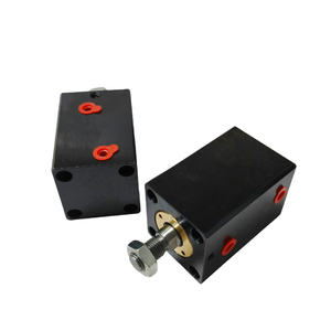 התקנה אנכית שמן חוט חיצוני צילינדרים קטנים מרובע צילינדר הידראולי עבור מכונת דפוס - Product Image 4