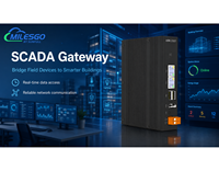 Milesgo HMI2000-Scada Modbus, Gateway, Controlador Web HMI IoT Compatible con Modbus, BACnet, OPC UA, MQTT para BMS