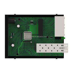Convertidor de Medios de Fibra Óptica de un Solo Modo SFP a 2RJ45 para CCTV y Monitoreo FTTH, Fabricado en China - Product Image 2