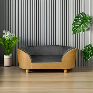 Hot Selling Luxus-Hunde bett aus Holz mit Isolier kissen Premium-Haustier betten - Product Image 4