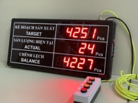 Contador Digital LED de Alta Resolución, Lectura Clara, Contraste Nítido, Ingeniería de Precisión, Plástico, Uso en Autobuses, Alimentación por Batería/USB