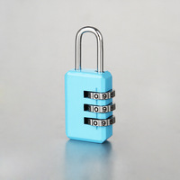 Cadenas à combinaison à 3 chiffres, durable, antivol, en alliage de zinc, petit cadenas pour sac, sac à main, tiroir, voyage