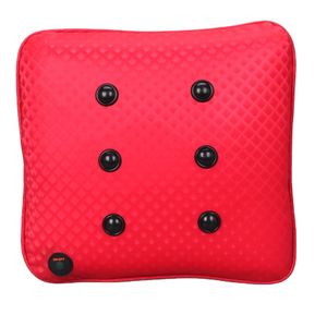 หมอนนวดคุณภาพสูงแบบพกพา ใช้แบตเตอรี่ สำหรับนวดในรถยนต์และที่บ้าน - Product Image 1