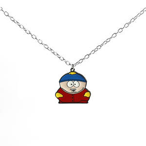 Classique dessin animé South park porte-clés bijoux Anime Figure Eric Cartman et <span class=keywords><strong>Kenny</strong></span> McCormick émail pendentif porte-clés collier - Product Image 5