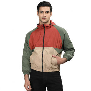 Stylish <b>Men's</b> Windbreaker <b>Jacket</b> with Zipper Winter Windproof Windbreaker Wholesale Rate Custom Windbreaker <b>Men's</b> <b>Jackets</b> - Product Image 1
