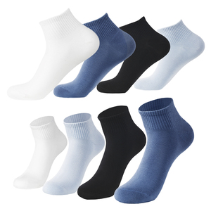 Nhà Máy Giá Rẻ Giá Người Đàn Ông Và Phụ Nữ Của Thời Trang Vớ Tùy Chỉnh Chống Vi Khuẩn Chạy Mắt Cá Chân Bông Vớ Thể Thao - Product Image 1