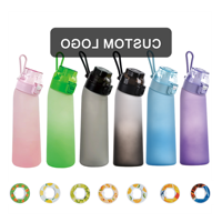 Fabrieksgroothandel 650ml fruit smaak plastic beker starterset drinkfles water met 5 smaakpods