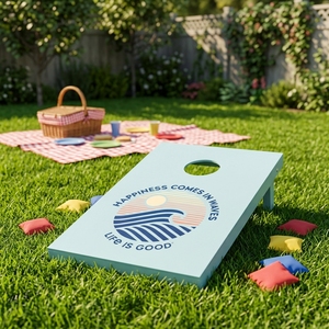 <span class=keywords><strong>Jeu</strong></span> <span class=keywords><strong>de</strong></span> Cornhole en bois avec sacs <span class=keywords><strong>de</strong></span> <span class=keywords><strong>lancer</strong></span> - Product Image 1