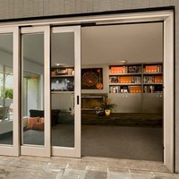 Puertas de Entrada para Casas, Puerta Interior Corredera, Pérgola, Puerta de Acero, Puerta de Aluminio, Puerta de Vidrio, Puerta Plegable sin Rieles