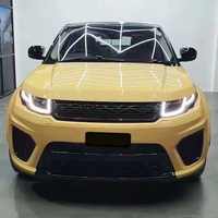 Kit carrosserie pour Range Rover Evoque 2013-2015 : modification et amélioration du pare-chocs avant, de la calandre, du pare-chocs arrière et des garde-boue.