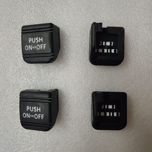 Almohadillas de goma para pedal de freno Toyota, para Reiz, Camry, Highlander, Crown, cubierta de plástico de repuesto para encendido/apagado - Product Image 2