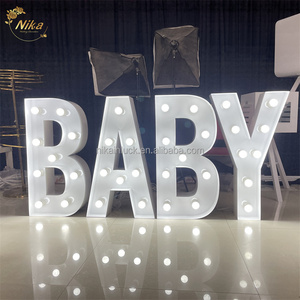 NIKA Decorazioni per Matrimoni, Accessori per Proposte, Luci 'Sposami', Lettere Luminose Giganti da 3 e 4 Piedi, Numeri LED Grandi - Product Image 5