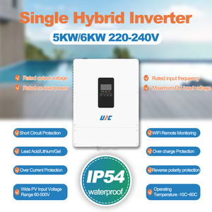 Generador Eléctrico Paralelizable UNC <span class=keywords><strong>de</strong></span> 6000 Vatios, 6 kVA, 50 Hz/60 Hz, CT 360 °   Protección Contra Sobretensión/Subtensión, Monitoreo Remoto por WiFi, <span class=keywords><strong>Inversor</strong></span> Híbrido - Product Image 3