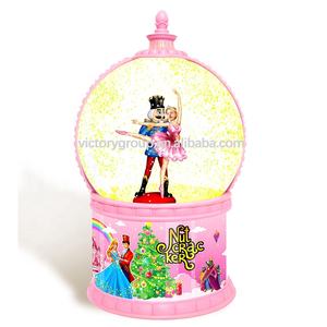 Lanterne rotative de noël avec boule en métal, boîte à <span class=keywords><strong>musique</strong></span> de Ballet à Led pour petite amie, cadeau pour enfant - Product Image 4