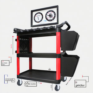 車掃除ツールキットトロリーオーガナイザー付き美容ツール引き出しなしの保管ソリューション - Product Image 5