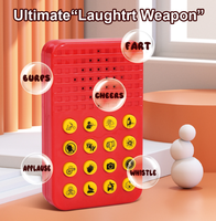 Machine à effets sonores pour paniers de Pâques, 16 sons hilarants, cadeaux de farces pour garçons et adolescents, cadeau de Pâques, plastique rouge 10x6cm