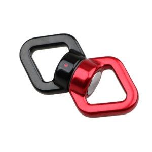 Mosquetón de aluminio de 30kN, cuerda rotacional de seda aérea, Columpio de baile, Conector de escalada, Yoga, vitalidad, giratorios oscilantes - Product Image 5