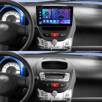 Lecteur multimédia de voiture Android 15 2 Din BQCC pour Peugeot 107 Toyota Aygo Citroën C1 2005-2014, autoradio GPS BT WIFI