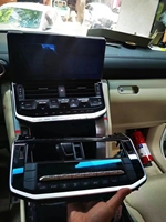 Lecteur multimédia DVD de voiture Android à écran tactile 12,3 pouces pour Toyota LC300 EXR GXR Mise à niveau vers VXR 2022 Navigation GPS