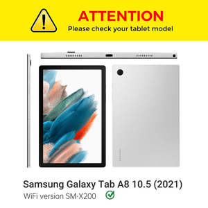 Étui pour tablette HGD EVA pour Samsung Galaxy Tab A8 10,5 pouces 2021 SM-X200 SM-X205, support pliable, housse pour tablette - Product Image 2