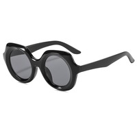 Nouvelles Lunettes de Soleil Rondes 2026 Style Européen et Américain Décontractées Polyvalentes Protection UV pour Voyage et Photos de Rue