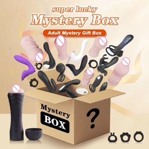 Self-Pleasuring Large <b>Vibrator</b> Mystery Box Adult Toy Penis Sex Toy USB Rechargeable Waterproof 9 Speeds for Male Female - Product Image 3