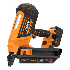 Freeman LD2190 Brushless 21 Degrés 90mm Électrique 20V Li-ion <span class=keywords><strong>Batterie</strong></span> Alimenté Première Fixation Pistolet À Clous Sans Fil Encadrement <span class=keywords><strong>Cloueuse</strong></span> pour Bois - Product Image 1