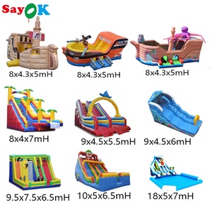 Toboggans gonflables commerciaux pour jardin, taille adulte géante, gonflable, pour <span class=keywords><strong>piscine</strong></span> - Product Image 2