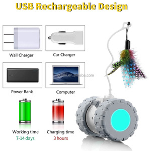 Juguete Interactivo para Mascotas, Cola Rápida Eléctrica Inteligente, Juguete Interactivo y <span class=keywords><strong>de</strong></span> Movimiento para Gatos - Product Image 4