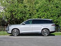 Denza N8L Plug-in Hybrid Flash Charge Flagship SUV Besar Jarak Tempuh 430KM Setir Kiri Mobil Bekas Kendaraan Energi Baru Cina