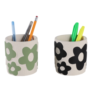 Portapenne Decorativi a Forma di Fiore, Piccoli Contenitori da Scrivania per l'Organizzazione dell'Ufficio - Product Image 2
