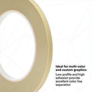 Nastro sottile da 3 <span class=keywords><strong>M</strong></span> 218 Sco Tch 218 polipropilene 3/4 X 60yd 5.0mil ad alte prestazioni - Product Image 4