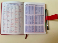 Agenda en cuir pu personnalisé Offre Spéciale avec boucle pour fermeture carnet de notes en cuir planificateur avec index découpé et boucle à stylo
