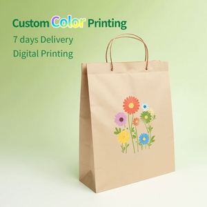 Bolsas de Papel Ecológicas con su Propio Logotipo para Ropa, Pequeñas Empresas, Impresión Personalizada, Bolsas de Regalo de Lujo, Bolsas de Compra de Papel - Product Image 5