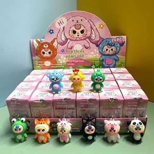 Llavero de PVC con Efecto de Humo de la Película Frozen, Juguete de Muñeca de 24 Piezas para Niños de Tres Años, Caja Sorpresa Explosiva Transfronteriza - Product Image 6