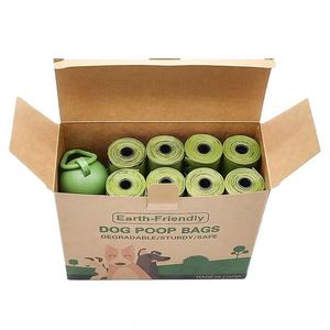 Distributeur de sacs à déjections canines biodégradables personnalisés avec sacs épaissis en matériau HDPE+EPI, utilisation toutes saisons, OEM disponible - Product Image 1