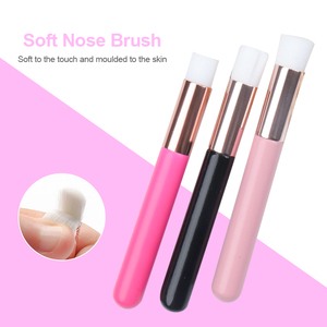 Pinceau <span class=keywords><strong>mousse</strong></span> pour les yeux avec logo personnalisé en gros outil de beauté de marque privée de haute qualité avec manche en bois pour le visage et les correcteurs - Product Image 5