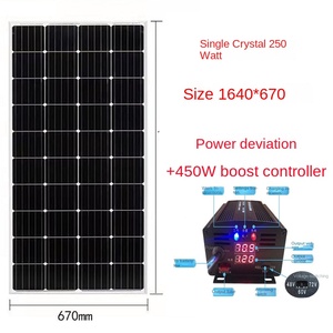 Controlador Solar Eléctrico de 300W para Vehículos Eléctricos y Triciclos, con Panel de Generación Solar de 48V/60V/72V y Carga de Batería Tipo MPPT - Product Image 4