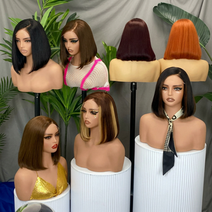 FH Wholesale Raw Vietnamese Hair <b>Bob</b> Lace Front <b>Wig</b> 10inch SDD 5X5 Lace C Part Human Hair <b>Bob</b> <b>Wig</b> - Product Image 3