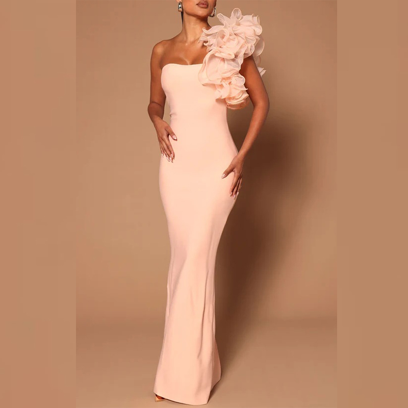princess polly baby blue dress Peach Bridesmaid Dresses: Buy Women's Dresses Online at STACEES main image 0