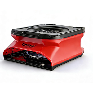 เครื่องเป่าลมอุตสาหกรรม Airmax Focus แบบแกนคู่ ขนาดกะทัดรัด 1000CFM สามารถวางซ้อนกันได้ แห้งเร็ว สำหรับพรมและพื้นผิวต่างๆ - Product Image 2