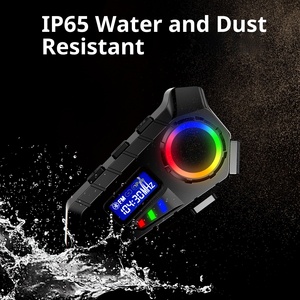 Casco deportivo para motocicleta, auriculares con dientes azules, intercomunicador inteligente en tiempo real, reducción de ruido, impermeable y a prueba de polvo - Product Image 4