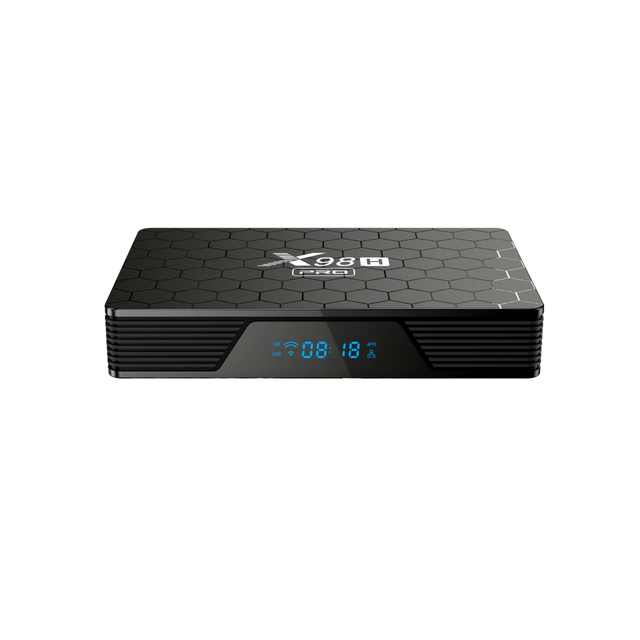 X98H Android TV Box, Quad-core, 2GB RAM, Supports Wi-Fi 6 and BL 5.0, a High-definition Smart Media Playback Device