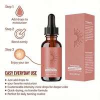 60 ml Gouttes buvables aromatisées pastèque au bêta-carotène, nourrissant, naturel, autobronzant pour un éclat hâlé, produits de beauté