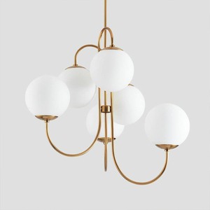 Guzhen hiện đại sang trọng phong cách Bắc Âu Đèn chùm bầu không khí đơn giản dẫn đèn cho khách sạn nhà hàng Bedroom-IN0215 - Product Image 4