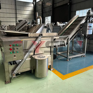 Línea de Producción de Pollo Frito en Bloques y Trozos, Equipo de Fritura Comercial para Productos Cárnicos, Freidora Continua - Product Image 3