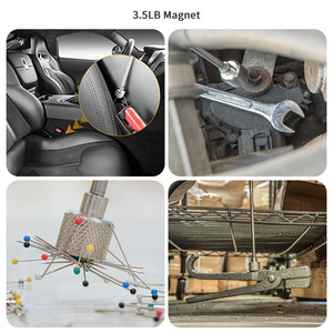 Imán de Alta Resistencia <span class=keywords><strong>con</strong></span> Longitud Ajustable para Recoger Piezas Pequeñas, Varita Magnética de Alta Resistencia para Reparaciones Automotrices y del Hogar - Product Image 6