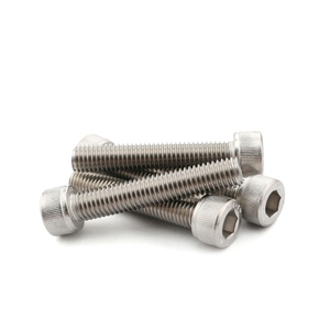 Tuercas y Pernos de Acero Inoxidable DIN912 SS304 SS316, Tamaños M4 M5 M6 M8 M10*20/25/30, Perno de Cabeza Hexagonal, Tornillo de Máquina - Product Image 3